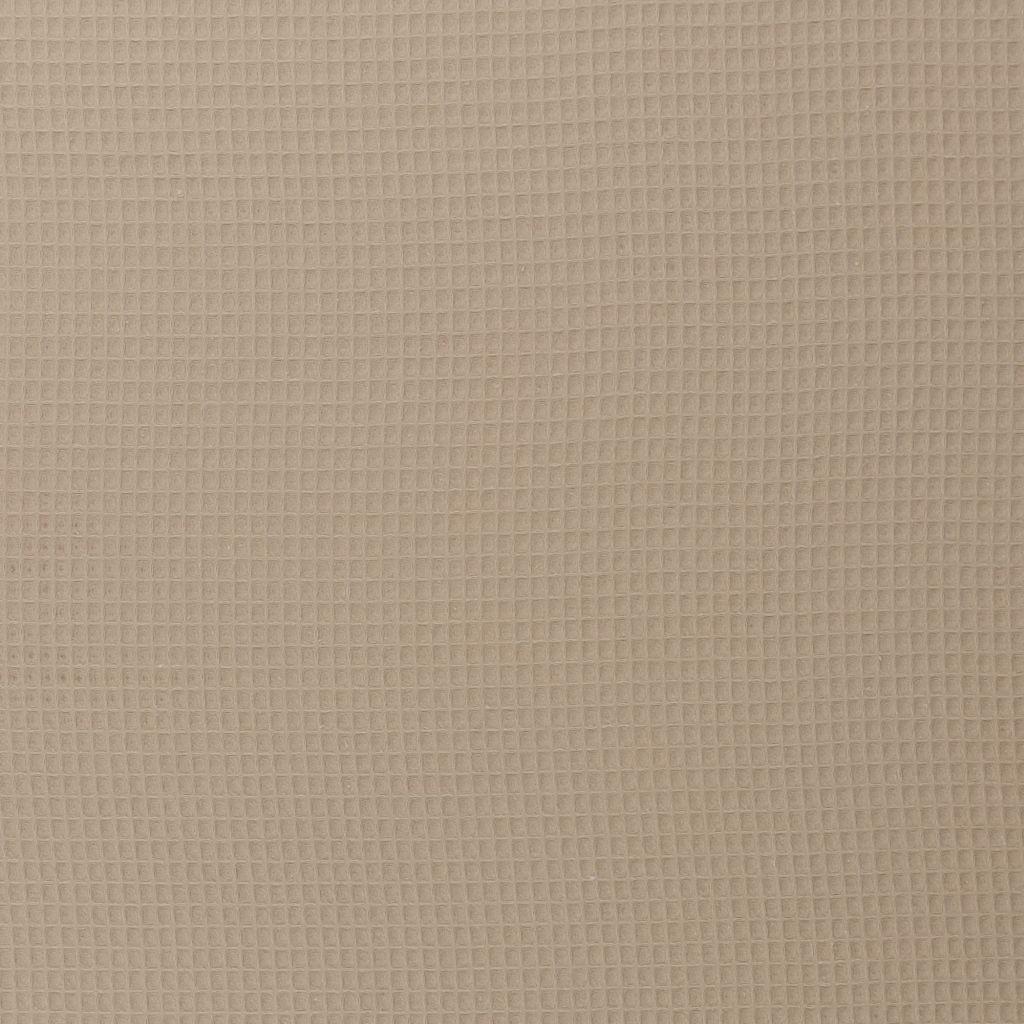 Waffelpique Pikee Baumwolle hellbeige